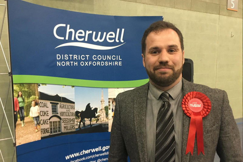 Councillor Sean Woodcock, Leader of the Labour Group on Cherwell District Council