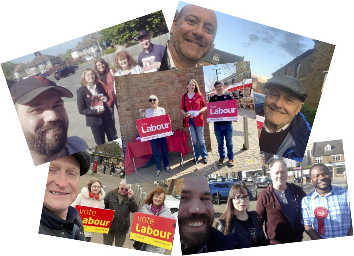 Cherwell Labour activists have been out campaigning for your vote, because your vote matters.